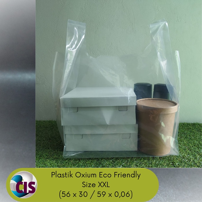 

Ginger- Plastik Kantong Eco Friendly Oxium Go Green Ramah Lingkungan -Size XXL