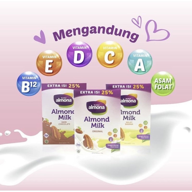 (BARU 175g Langsung dari Pabrik) Barefood Almona - Almond Milk