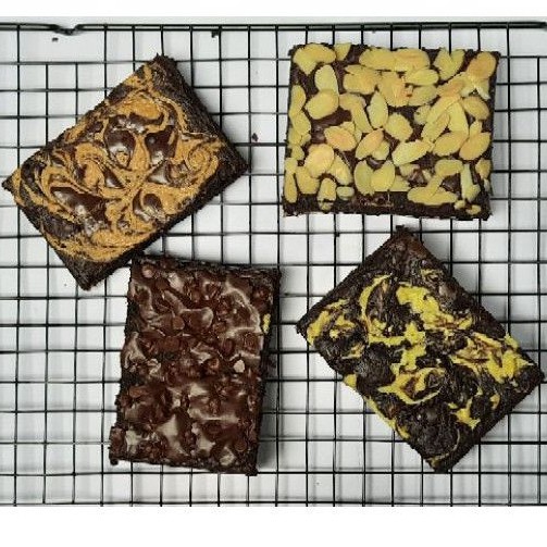 

fudgy brownies / brownis panggang size 30x10cm by 3m Homemade