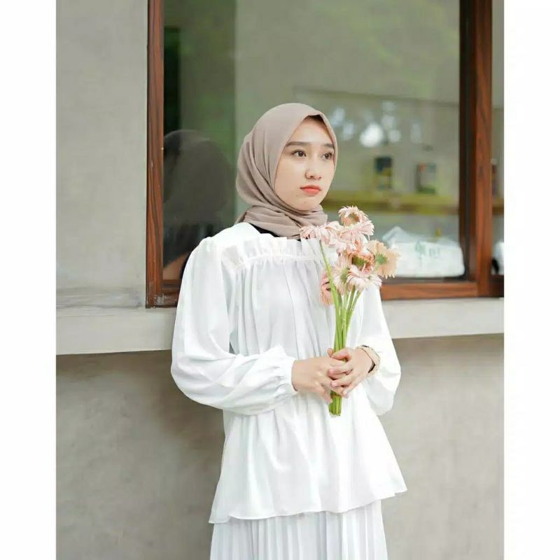 [F.C] COD - Sorya Blouse Atasan Blus Muslim Fashion Wanita Terlaris