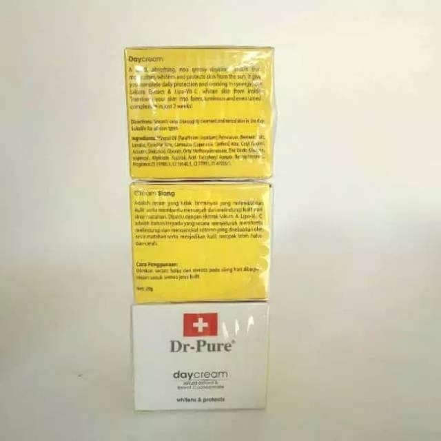 CREAM DR PURE DAY/SIANG BPOM