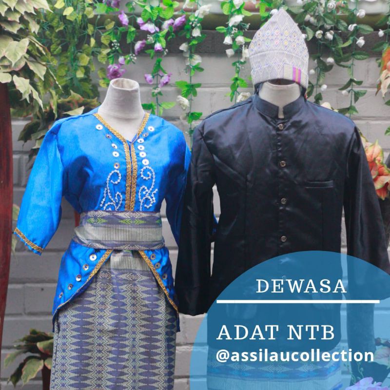 Baju NTB / adat NTB / pakaian adat NTB (Dewasa)