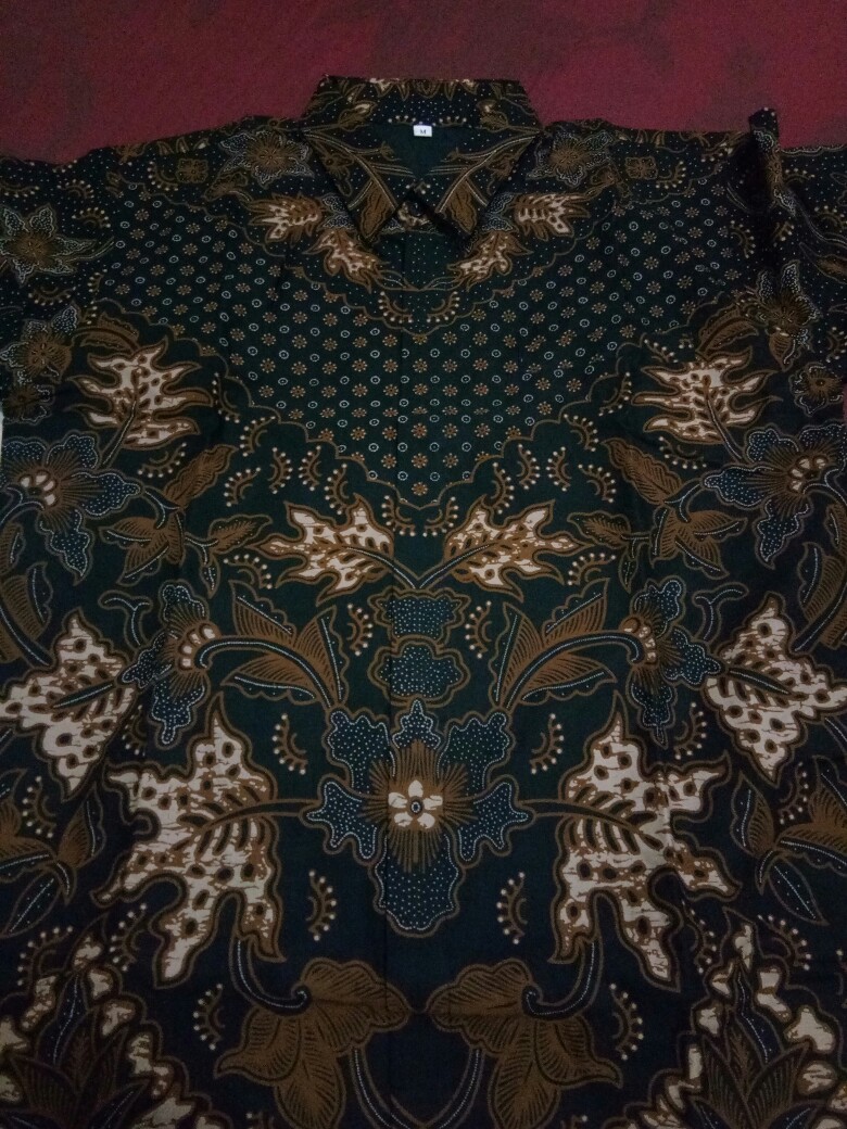 Perwira Kemeja Batik Pria Lengan Panjang Batik Solo By Batik Kanaya