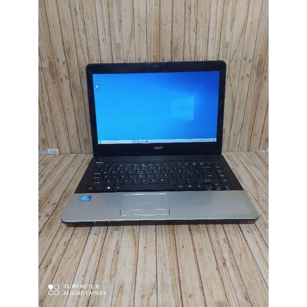 LAPTOP ACER Aspire E1 Celeron RAM 2GB HDD 500GB Second