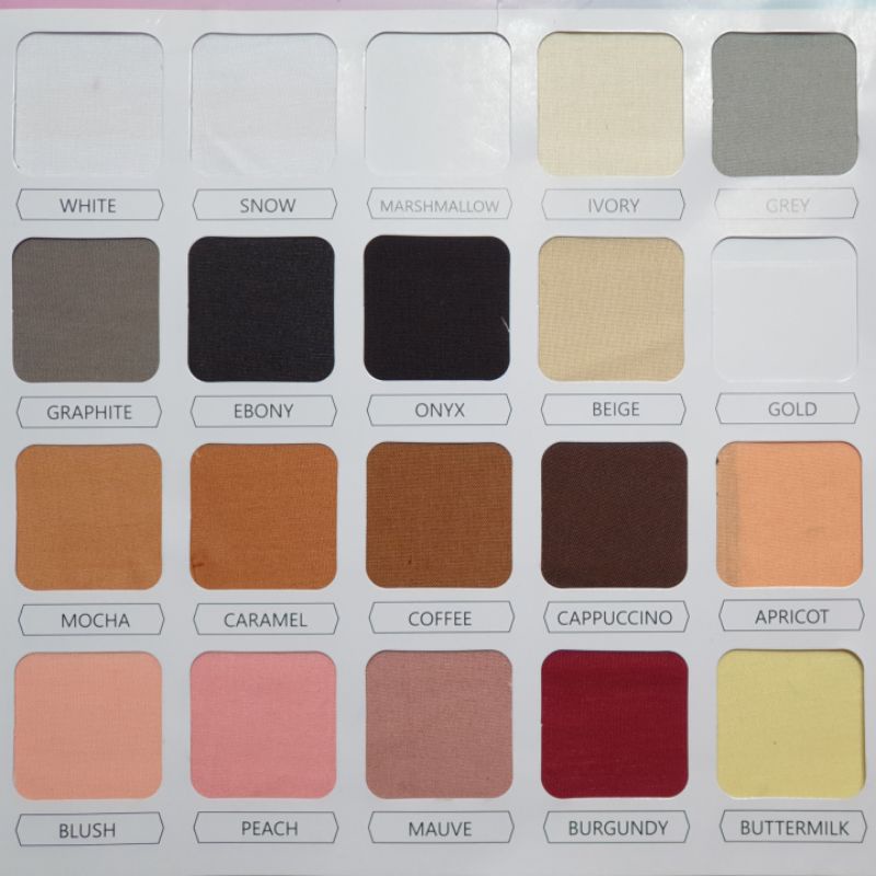 KATUN POLOS - KAIN SPREI KATUN LOKAL POLOS METERAN