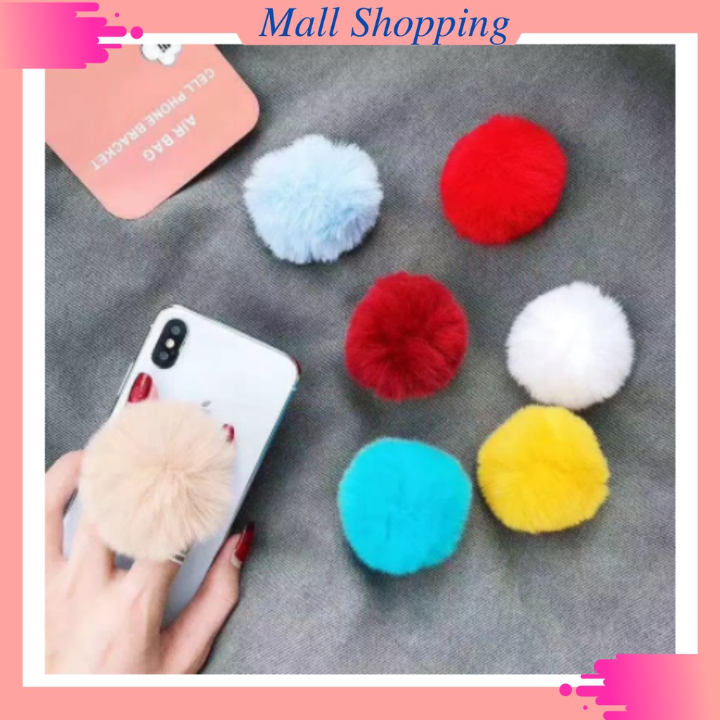 (COD) Popsocket Pompom Pop sockets Bulu / Popsocket PVC Motif (PREMIUM) RANDOM B17