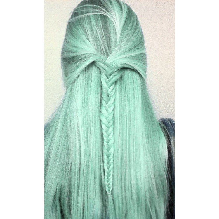 COLOR ME MINT GREEN hair color cream / cat pewarna rambut