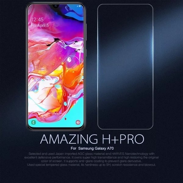 Tempered Glass H Plus Pro Samsung A70 or A70S Amazing Original