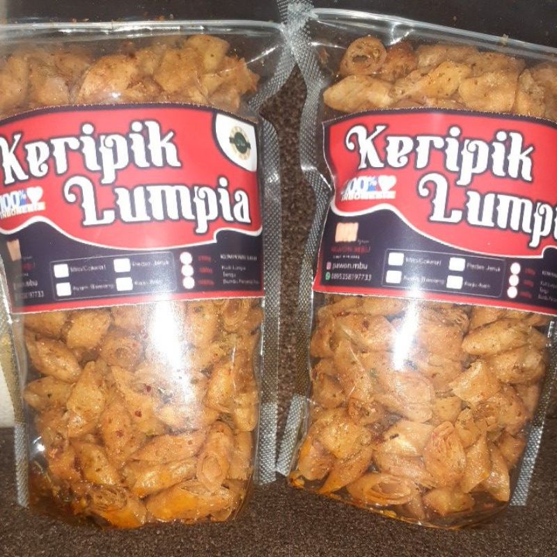 

keripik lumpia pedas jeruk