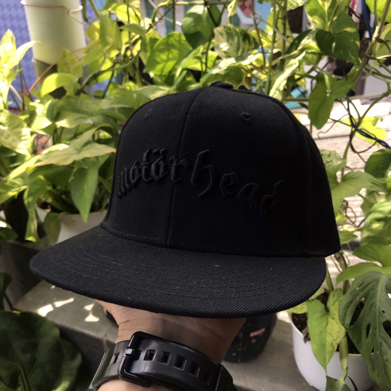 Topi Snapback Cap Band Original MOTORHEAD