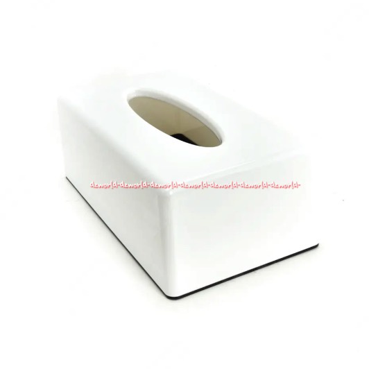Krisbow Facial Tissue Dispenser Kotak Tisu Tissue Box Warna Putih Krihome Kris Kotak Tisu Bahan Akrelik