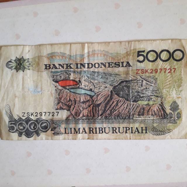 Koleksi Uang Lama Uang Kuno 5000 Rupiah 1992