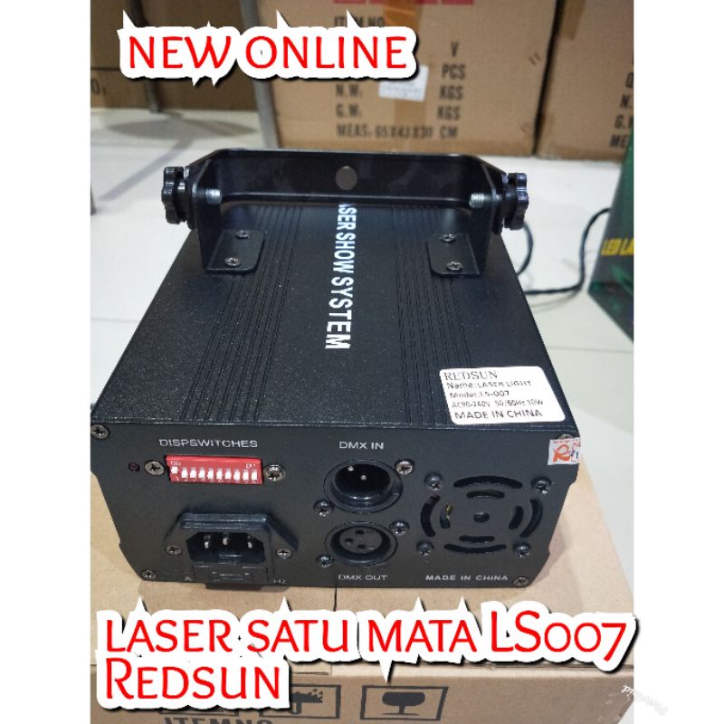 LASER SHOW REDSUN LS 007 LAMPU DISCO REDSUN