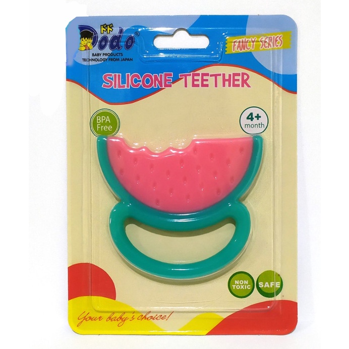 Morinz Dodo DAC-063 Silicone Teether / Gigitan Bayi Silikon