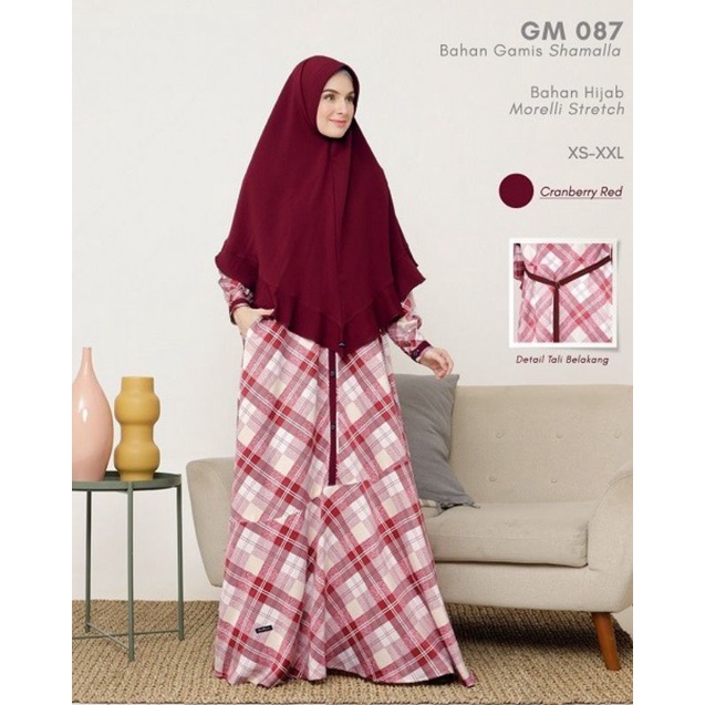 GM 87 HAITWO GAMIS PLUS HIJAB