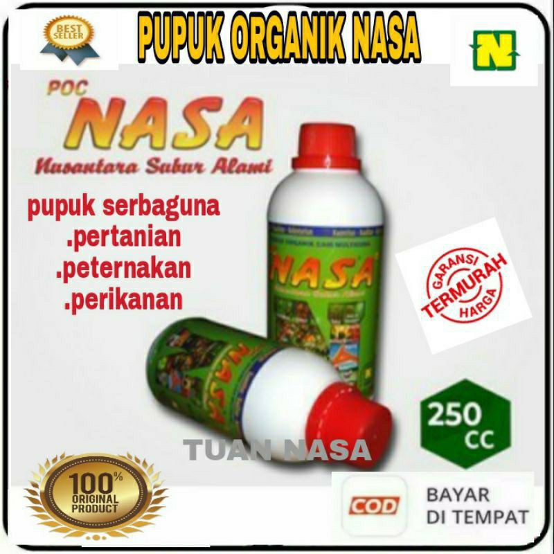COD POC NASA 250 - POC NASA ASLI - PUPUK ORGANIK - PUPUK SETBAGUNA
