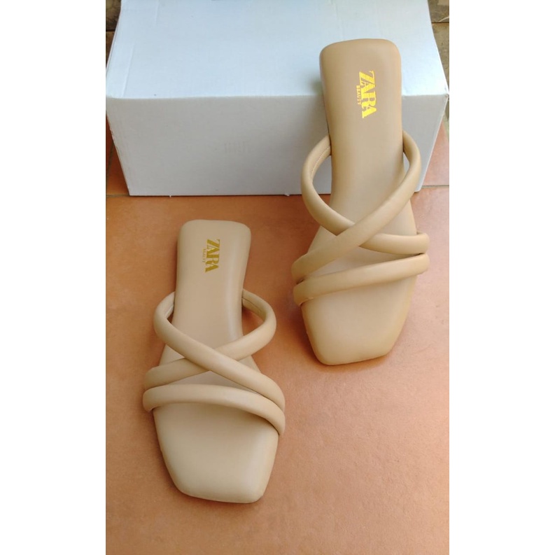 SANDAL WANITA TERBARU FLAT ZARRA PREMIUM BY KOMERASHOP