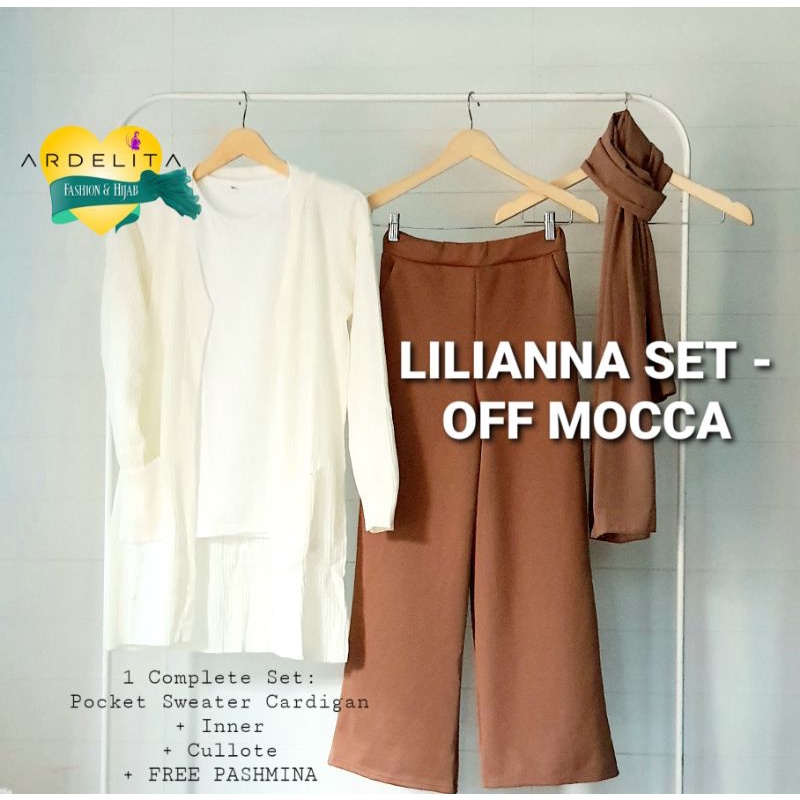 ORI 100% REALPICT LILIANNA LYLAC SET HEMAT LENGKAP/SET LYLAC CULLOTE/SETCEL LILAC