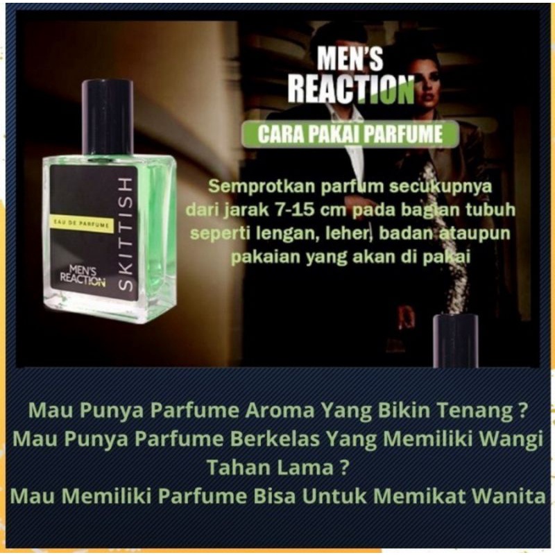 MENS REACTION SKITTISH PARFUM PRIA - parfum