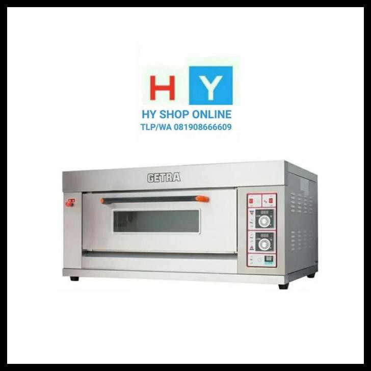 Gas Baking Oven Getra Rfl-12Ss 1 Deck 2 Loyang Promo