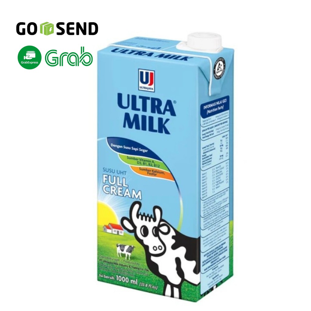 

Susu Ultra Milk Full Cream 1000 ML