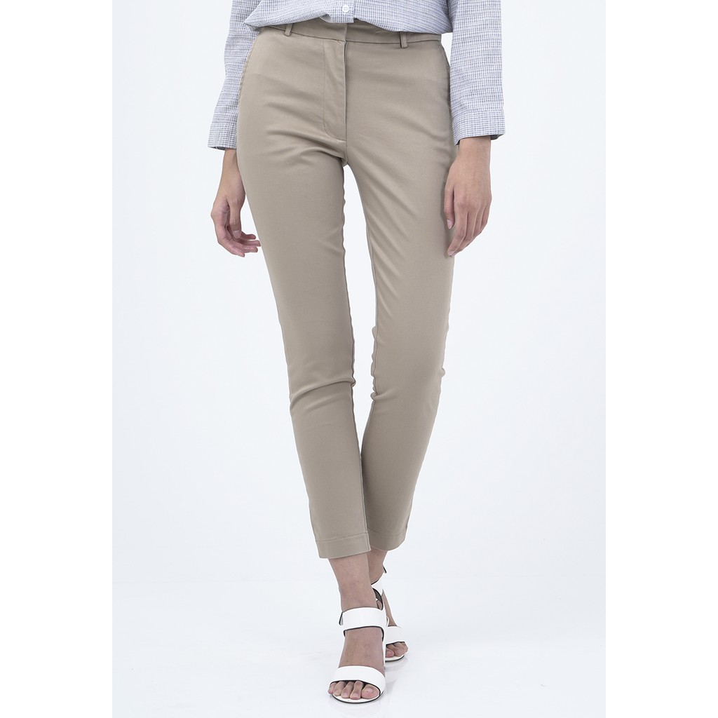 Geela Official - Basic Office Long Pants Khaky ( G.3149-95 )