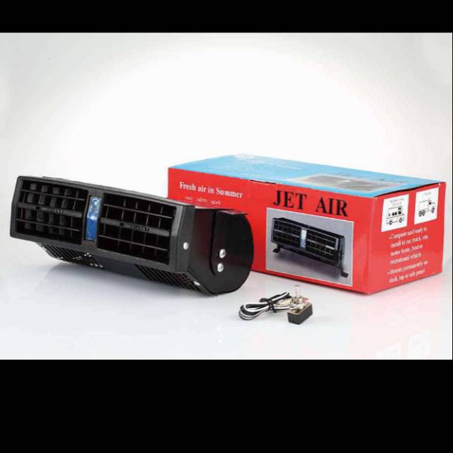 Kipas angin portable KABIN mobil jet air 12 / 24 volt universal MOBIL TRUCK BUS SEDAN MPV ANGKOT