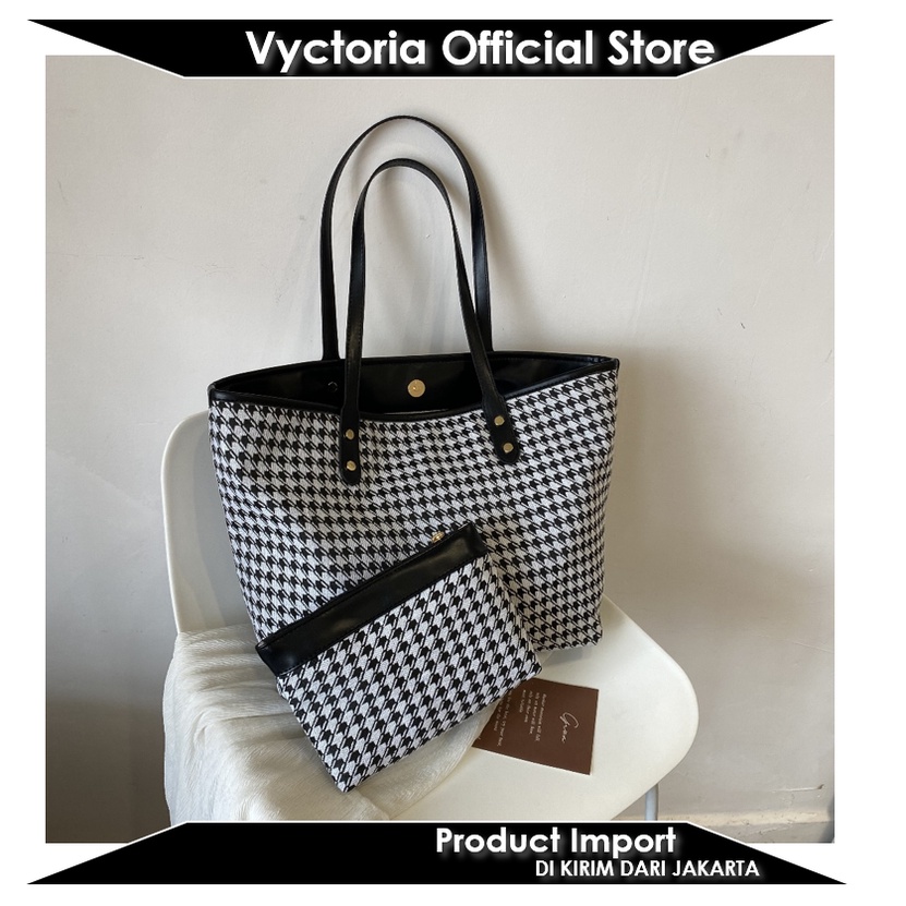 (COD) Vyctoria VOS2048 Tas Selempang Wanita Tote Bag Fashion Import Promo BQ3414 CR7707 LT2048 3414 7707 2048