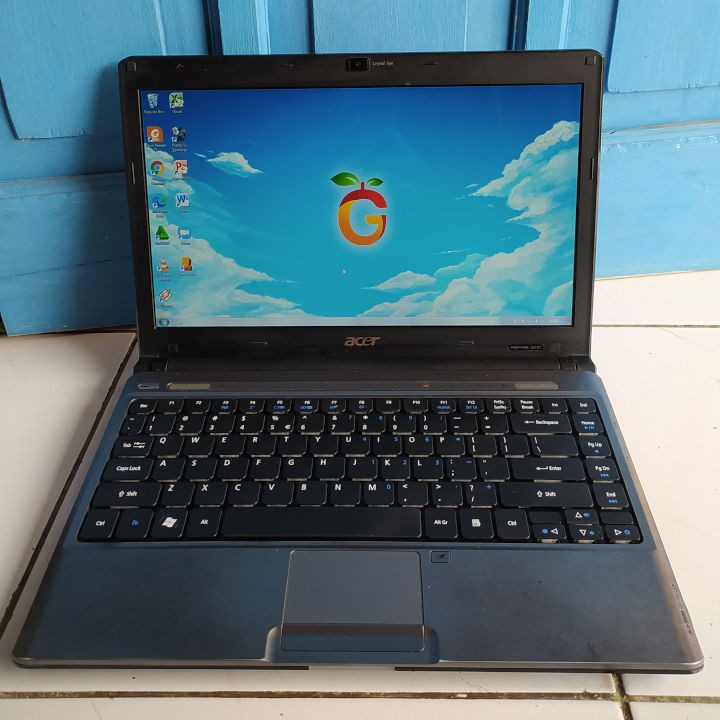 Acer Aspire 3810T Warna Silver Intel Mobile Core 2 RAM 4GB HDD 320GB Laptop Second Bekas Murah