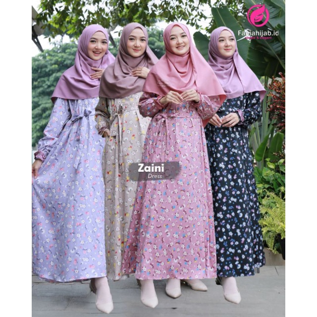 ZAINI DRESS / GAMIS ONLY / KEKINIAN / BY FANIA HIJAB