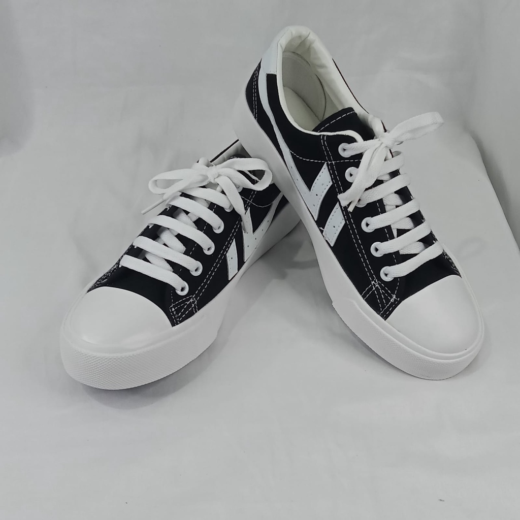 CYS Sepatu Sneakers Kanvas Wanita Pria / Fashion Style Korea Kasual Unisex / Sepatu Women Men Canvas Sneakers Shoes Import SPT-12