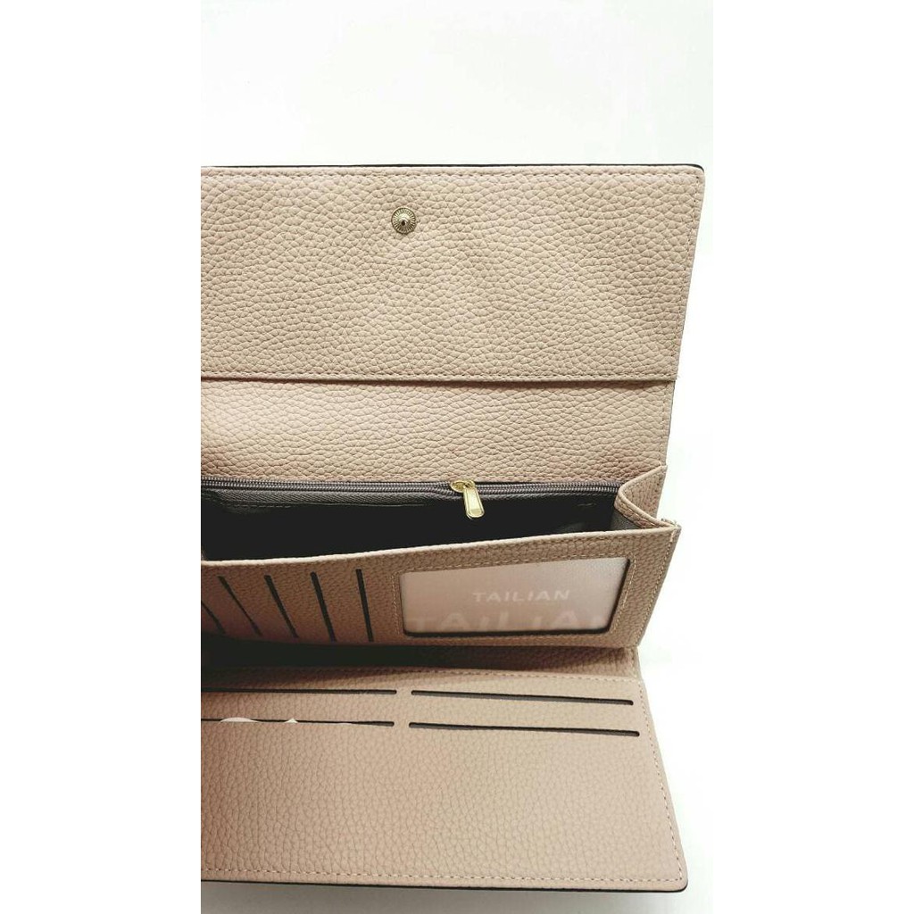 Premium Dompet Wanita Gucci Replika Model Kancing Import