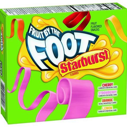 

FRUIT BY THE FOOT CANDY VARIETY PACK - PERMEN ROLL ANEKA RASA - STARBURST