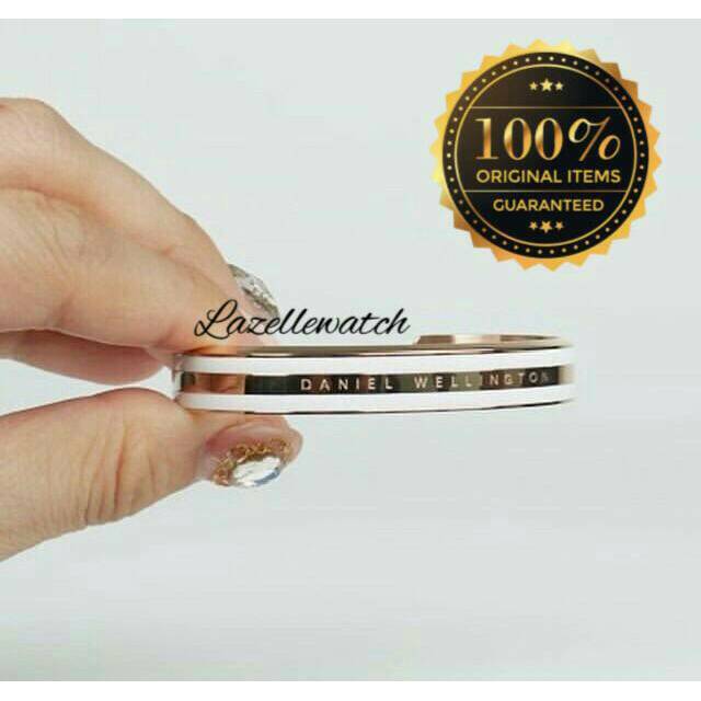 Gelang Classic Bracelet White Silver Gold