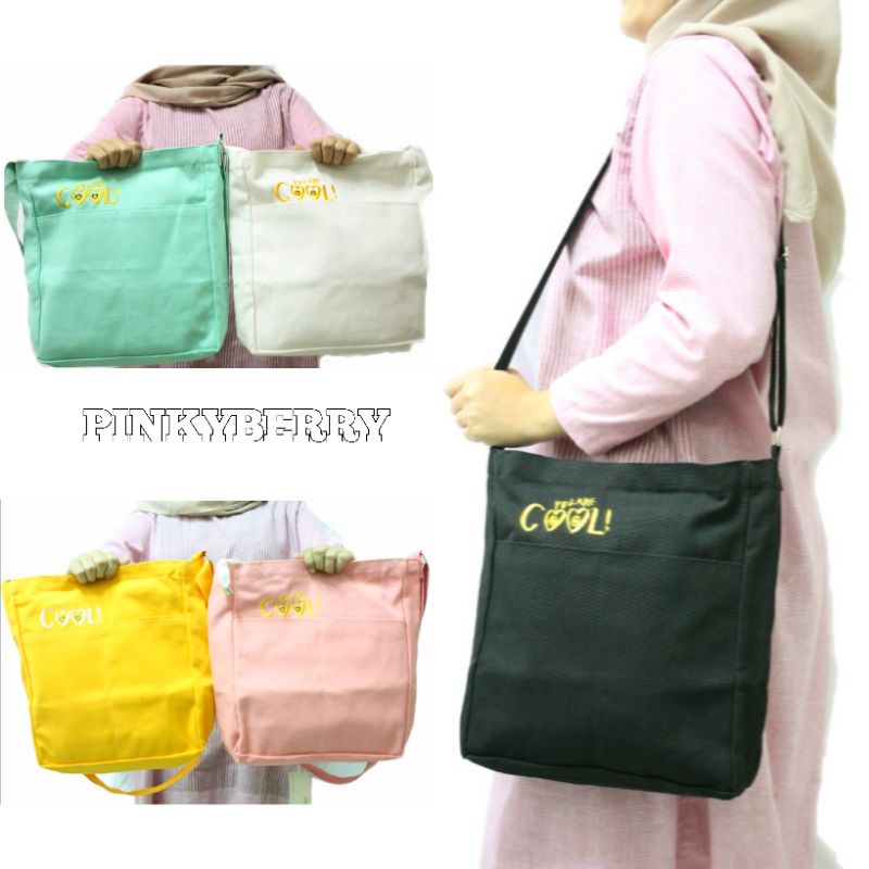 Tas Selempang Kain Wanita You Are Cool
