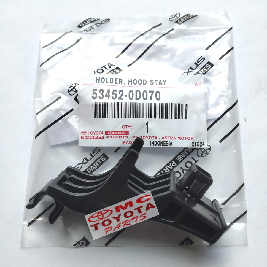 Clip Clamp Hood Stang Kap Mesin Etios Valco 53452-0D070