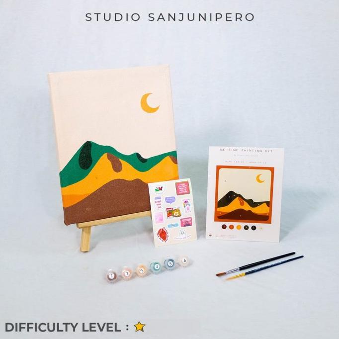 

Moon Child Jumbo Painting Kit By Number Studio Sanjunipero