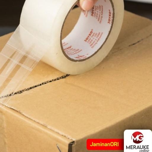 

➽ OPP Lakban Bening JOYKO 1-100 48 mm x 100 m (1 Slop: 6 Rol) ➦