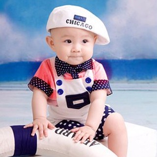 Kostum Foto anak Baju  sailor Baju  setelan anak cowo bayi 