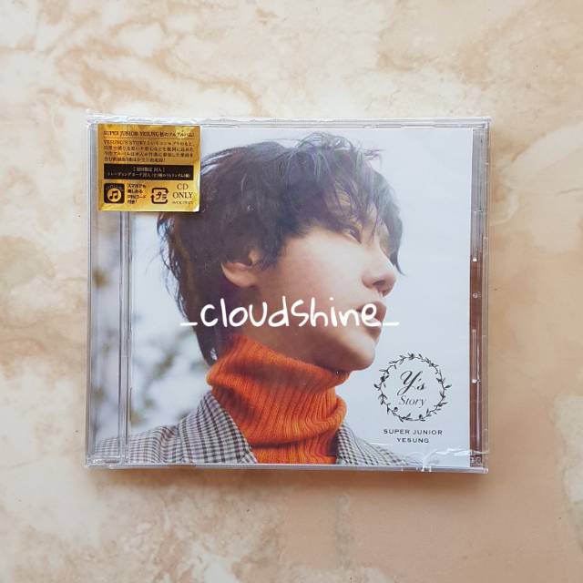 SUPER JUNIOR Yesung Japan 1st Full Album 「Story」CD version