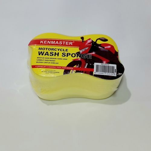 PROMO !!! Kenmaster Motorcycle Wash Sponge - Kenmaster Busa Pencuci Motor 1 pack isi 2 pcs