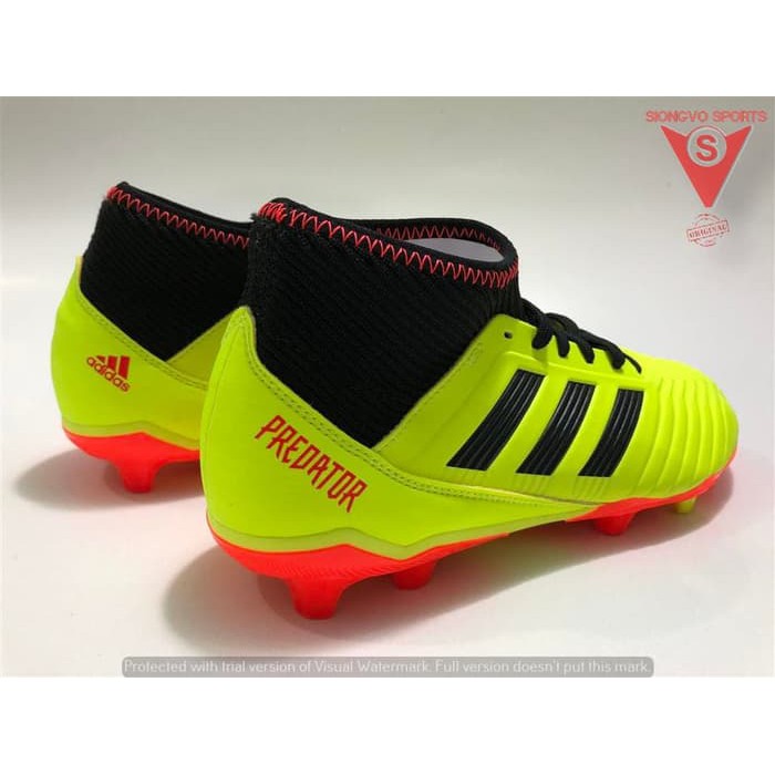 SEPATU BOLA ANAK - ADIDAS PREDATOR 18.3 JR FG ORIGINAL #DB2319 WC 2018