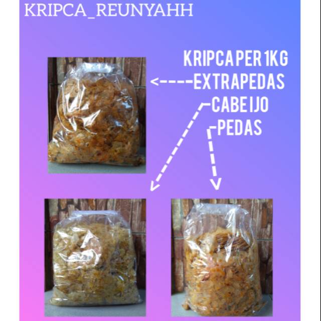 

KRIPCA REUNYAHH Full bumbu