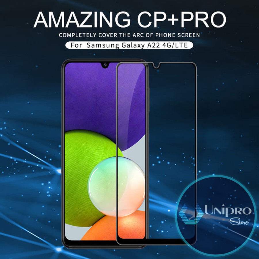 Tempered Glass CP+ PRO Nillkin Full Glue Cover Samsung Galaxy A22 5G A22 5G / 4G Original
