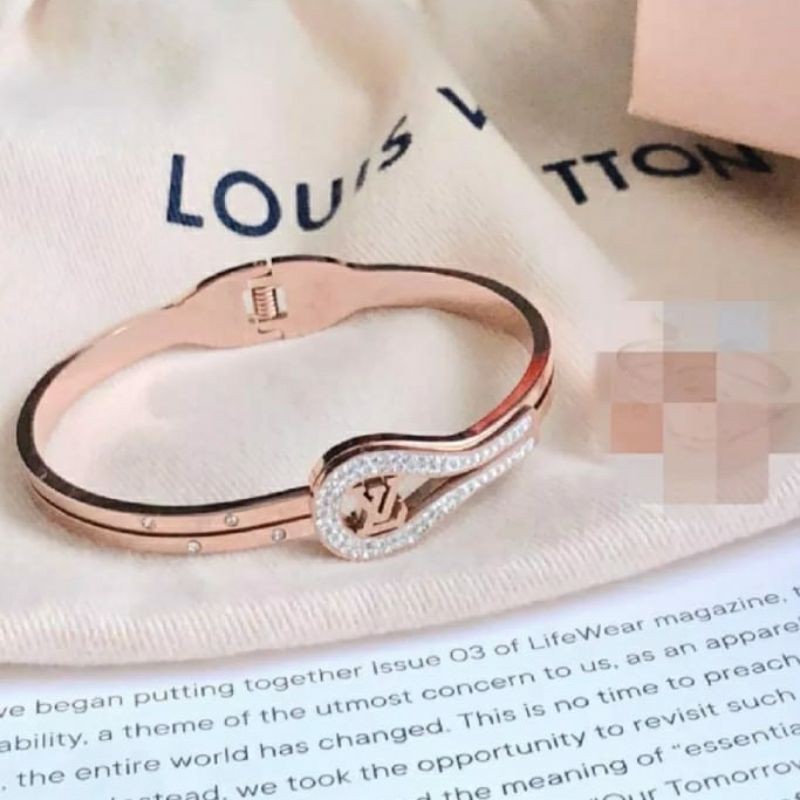 Gelang wanita titanium / Perhiasan wanita titanium original