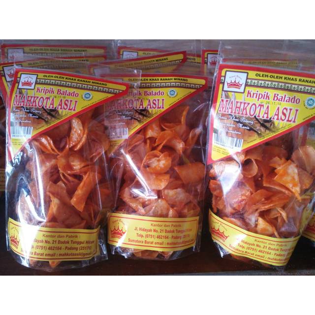 

Kripik Balado Berat 250 gram