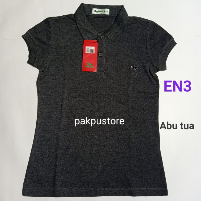 Kaos Polo Cewek merk WALRUS original