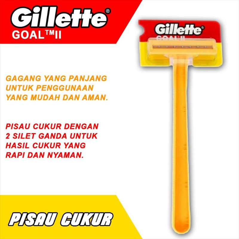 alat cukur Goal II. blue ll.flexy ll goyang. klik / Pisau Cukur