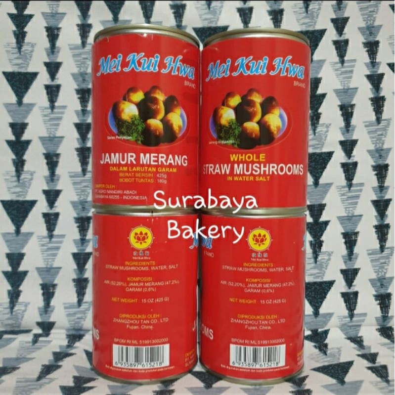 

Jamur Merang Kaleng/Whole Straw Mushroom Mei Kui Hwa 425 gr
