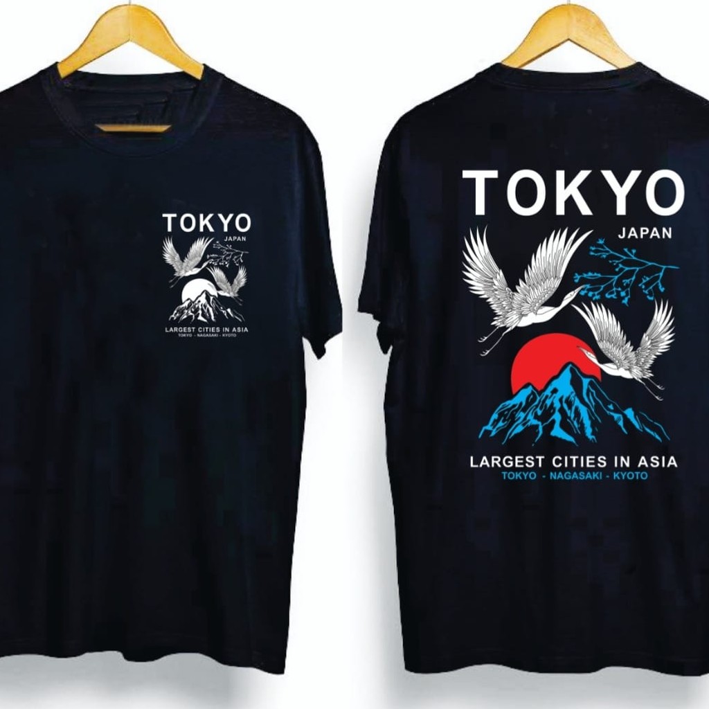 Kaos murah Kaos distro murah baju  distro pria t-shirt murah combed30s tokyo c 51 c 52 c 53